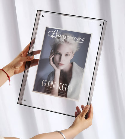 Frendorf | RectaCryl Picture Frame - Modern, Minimalist Acrylic Picture Frame