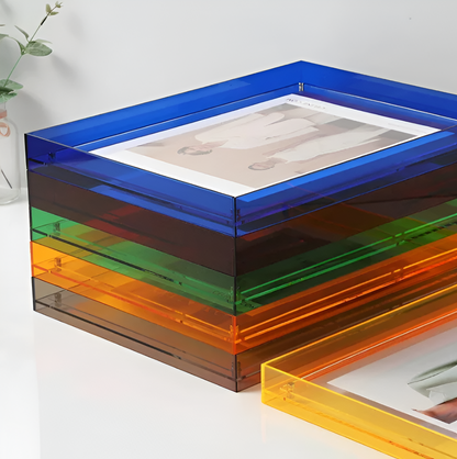 Frendorf | RectaCryl Picture Frame - Modern, Minimalist Acrylic Picture Frame