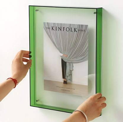 Frendorf | RectaCryl Picture Frame - Modern, Minimalist Acrylic Picture Frame