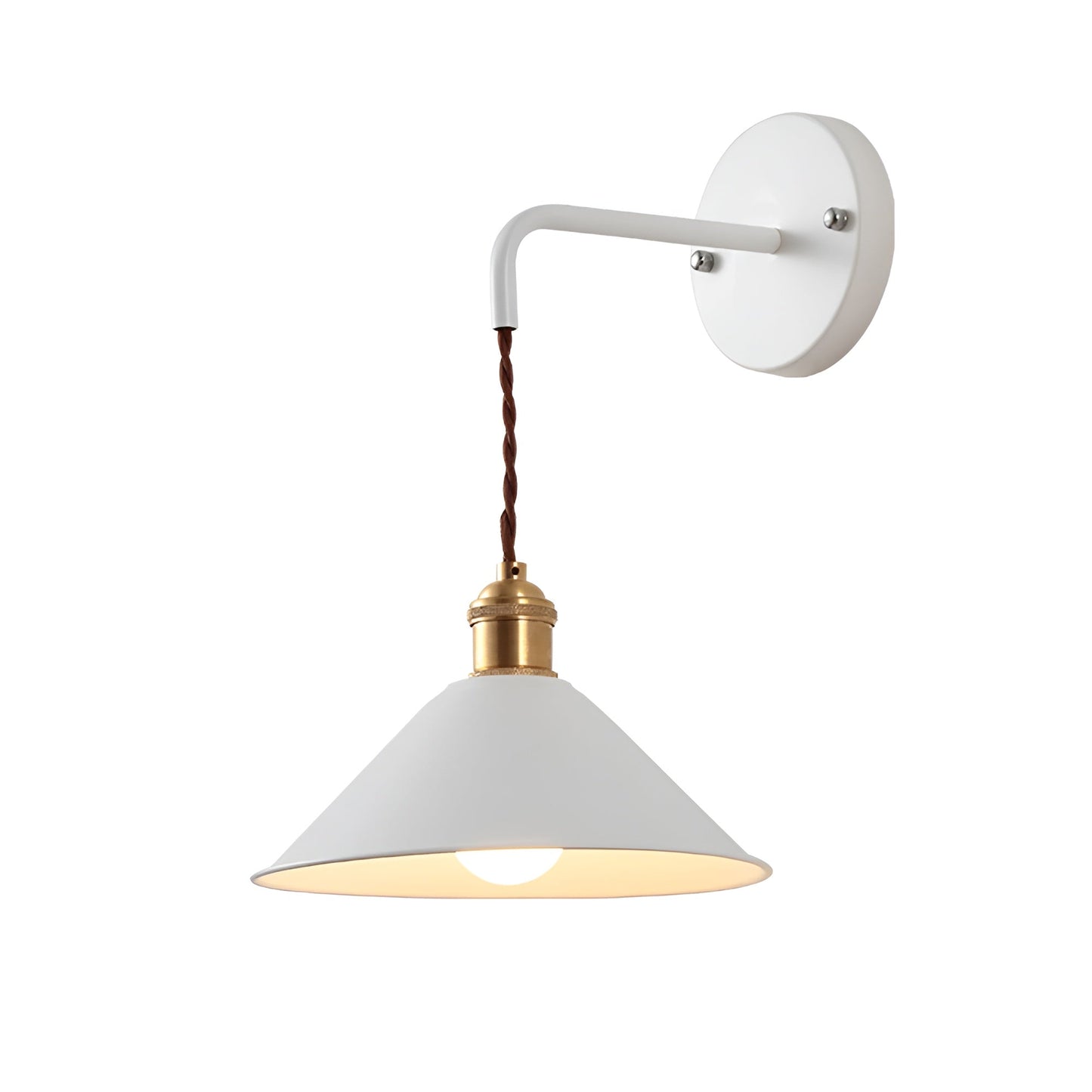 Skanto | Retro Vintage Wall Lamp - Vintage-Inspired Cone Metal Wall Lamp
