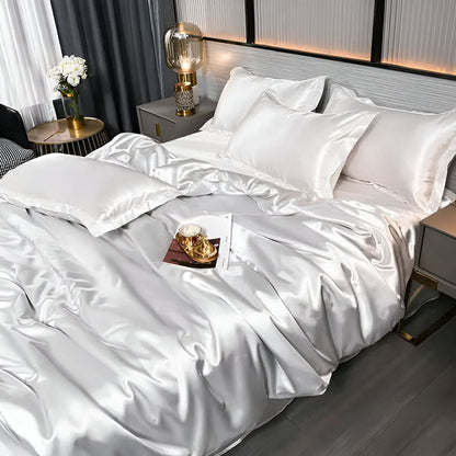 BowLift | PLUSHORA - SilkCloud Duvet - Premium Breathable Silk Bedding