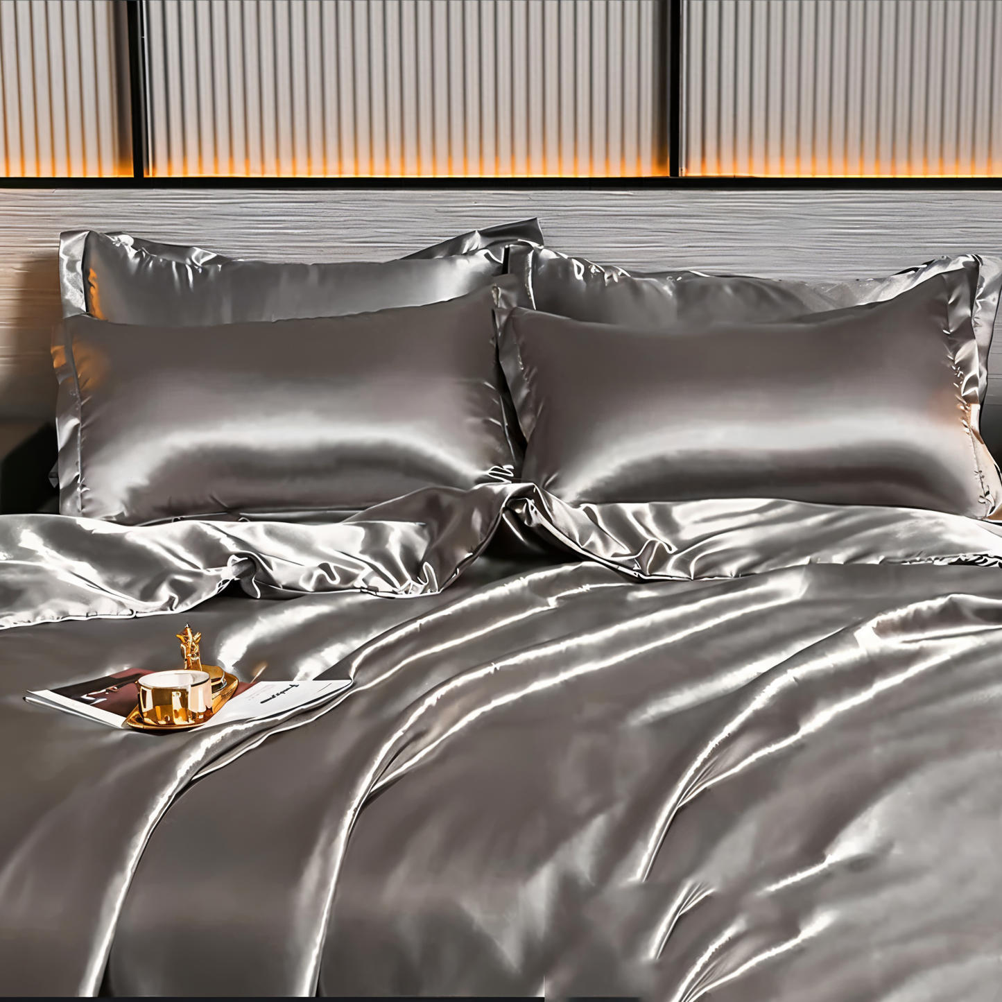 BowLift | PLUSHORA - SilkCloud Duvet - Premium Breathable Silk Bedding