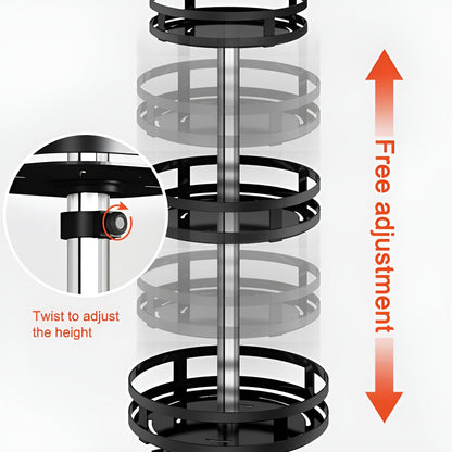 Spice Rack - 360° Rotatable Multifunctional Shelf for the Kitchen - Organize Easily!
