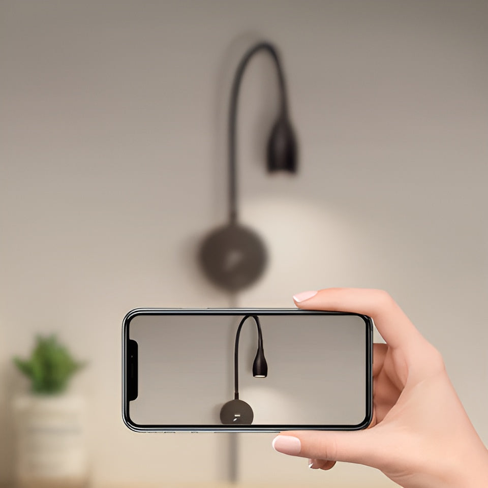 Skanto | Flexible Wall Lamp | Dimmable Touch Control & Energy Efficient for Cozy Reading and Relaxation