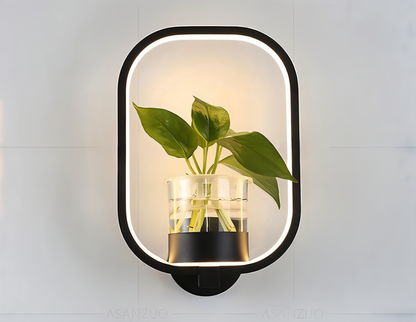 Frendorf | VerdantLume LED wall light with plant holder