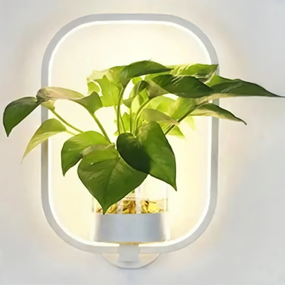 Frendorf | VerdantLume LED wall light with plant holder