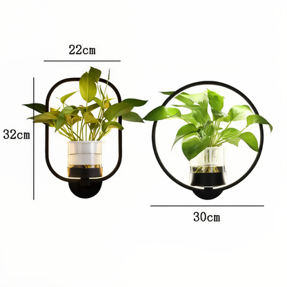 Frendorf | VerdantLume LED wall light with plant holder
