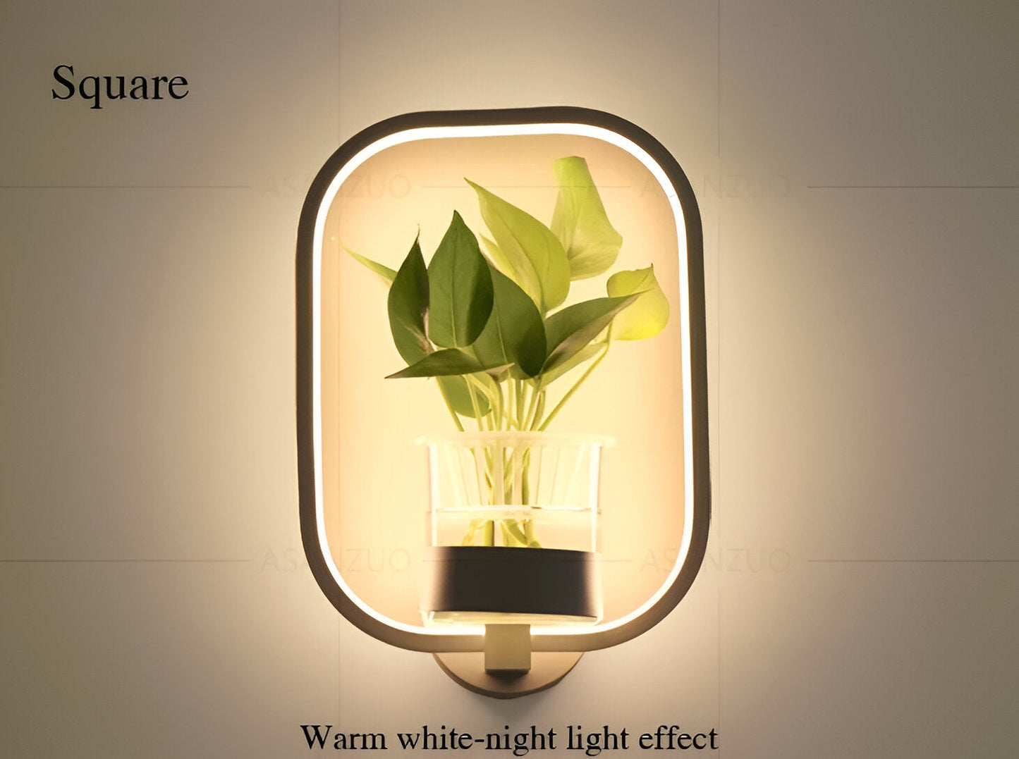 Frendorf | VerdantLume LED wall light with plant holder