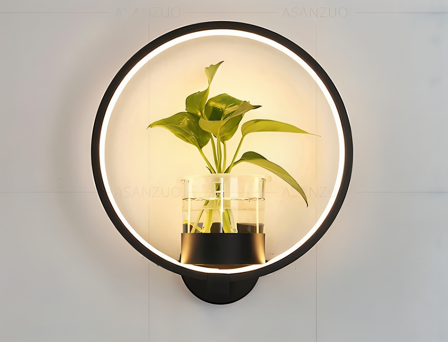 Frendorf | VerdantLume LED wall light with plant holder