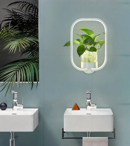 Frendorf | VerdantLume LED wall light with plant holder