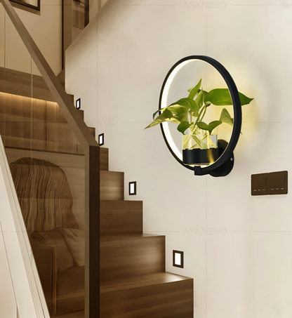 Frendorf | VerdantLume LED wall light with plant holder