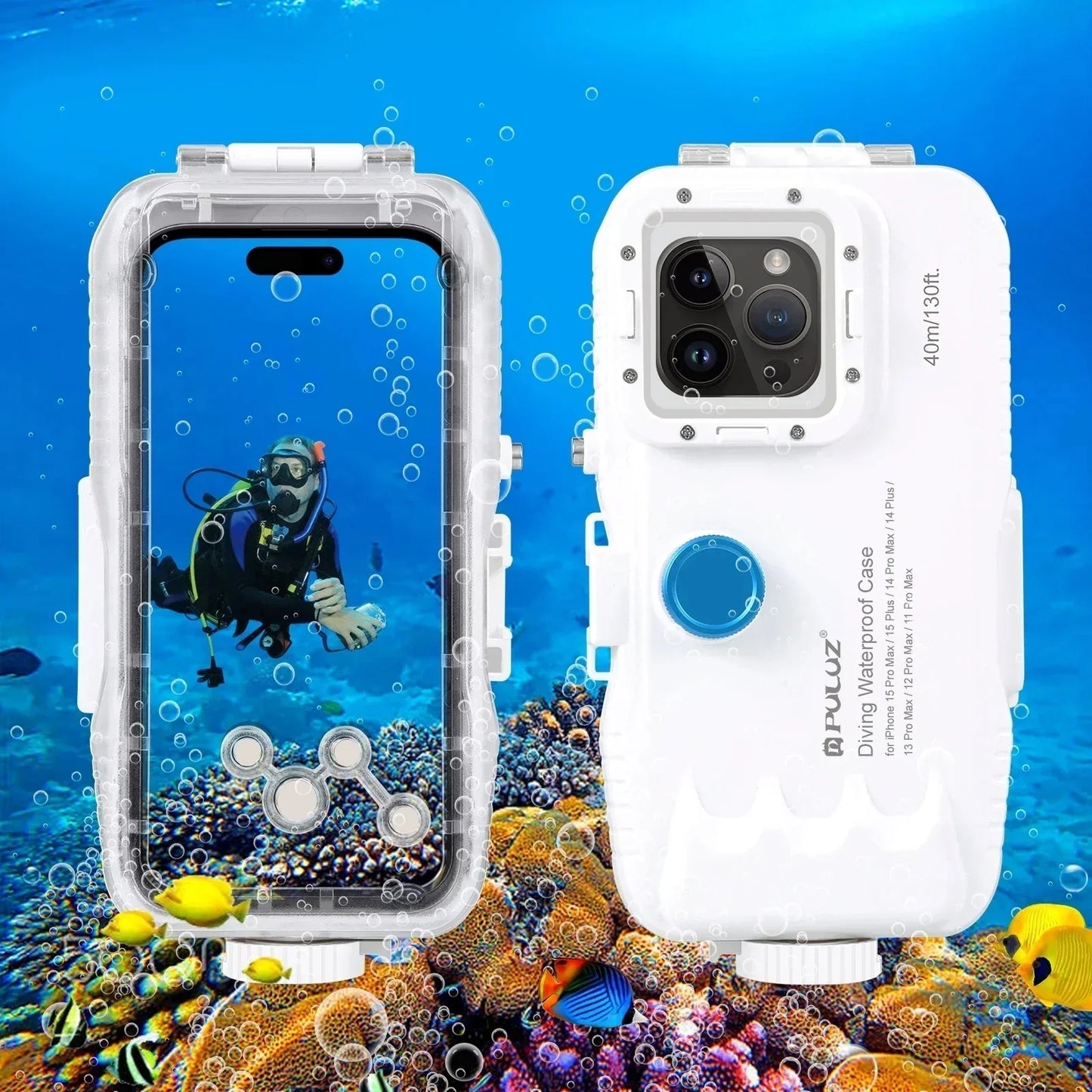 40 Meter Sealed Waterproof iPhone Case