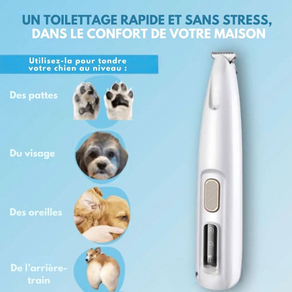 Skanto | Quiet Dog Trimmer for Clean Paws and Sensitive Areas