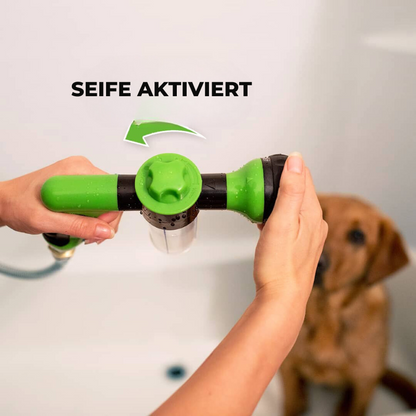 Skanto | Shower: High-Pressure, Adjustable, and Foam-Lined for Easy Dog Bathing.