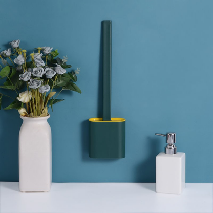Skanto | Silicone Toilet Brush Set Wall Mounted Flexible