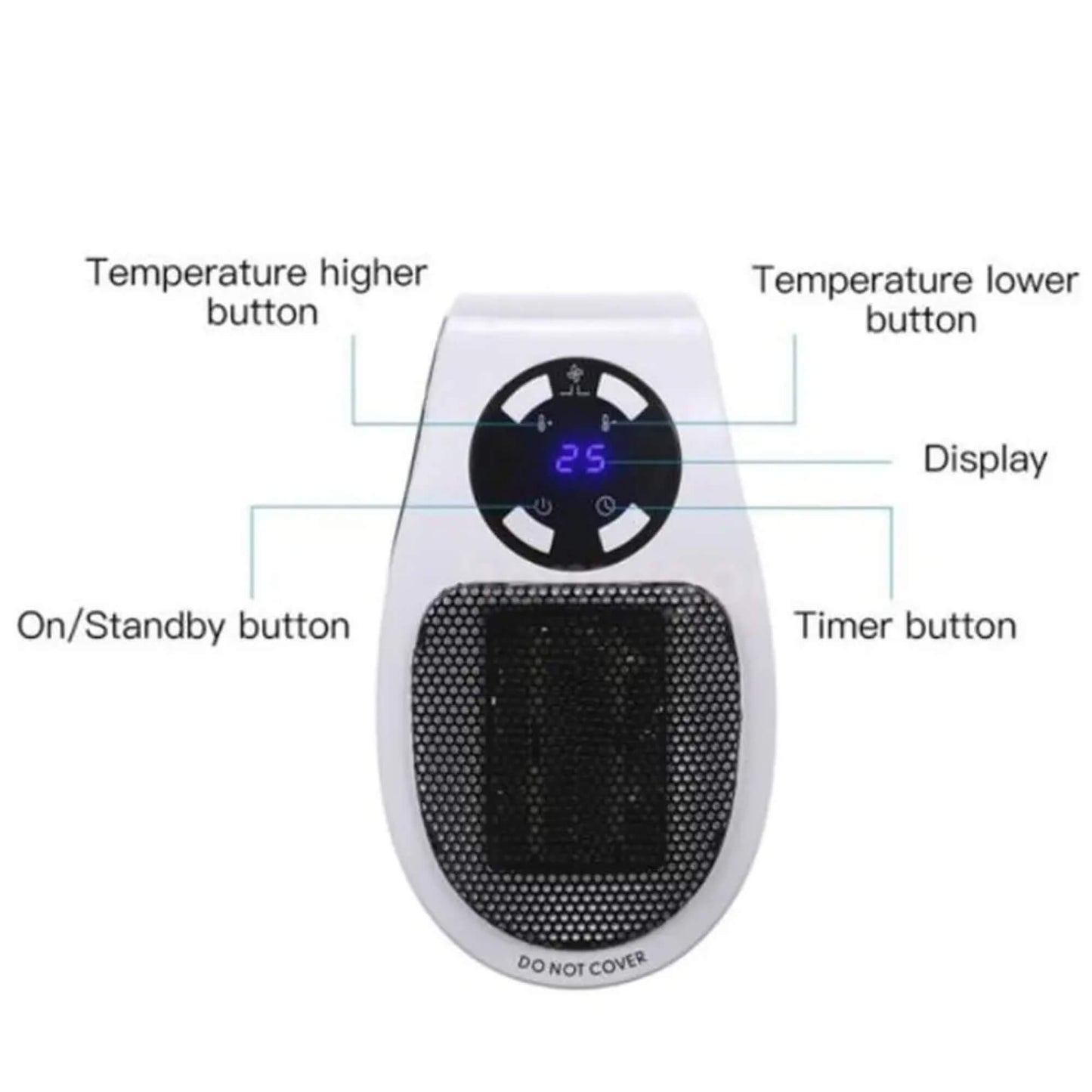 Skanto | Best Portable Electric Heater Energy Efficient Panel for Rooms and Spaces