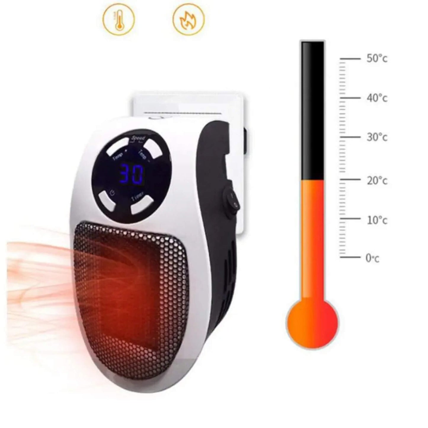 Skanto | Best Portable Electric Heater Energy Efficient Panel for Rooms and Spaces