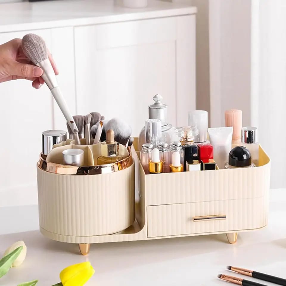 Skanto | 360° Rotatable Cosmetic Storage Organizer