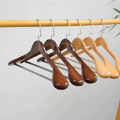 Frendorf | Wide Wooden Clothes Hangers 10 Pieces