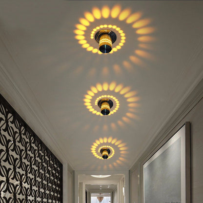Modern LED Spiral Lamp - LumoSpiral | Karnz