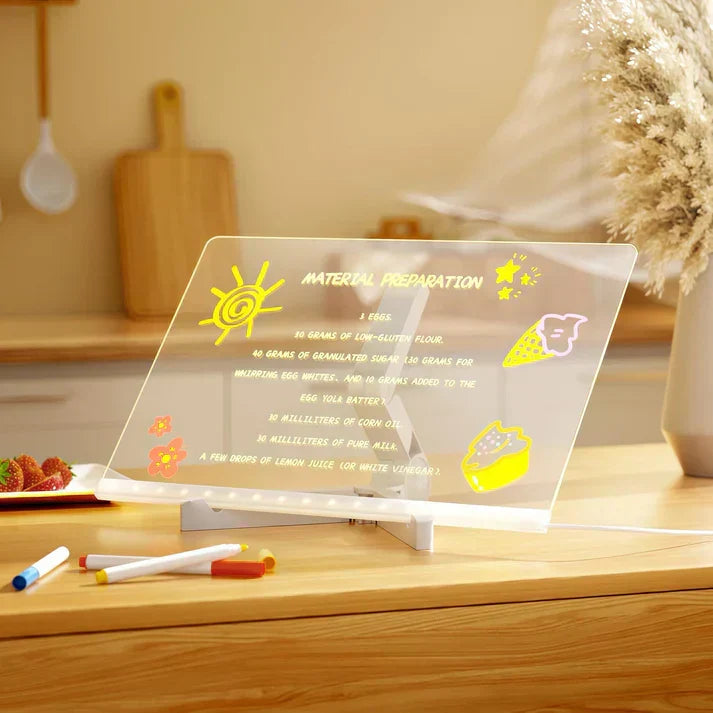 Skanto | IllumiWrite LED Drawing Board – Reusable Light Board for Creative Minds