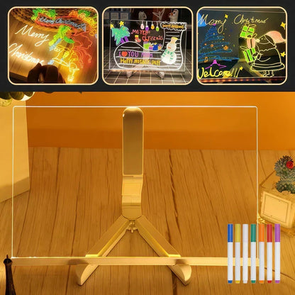 Skanto | IllumiWrite LED Drawing Board – Reusable Light Board for Creative Minds