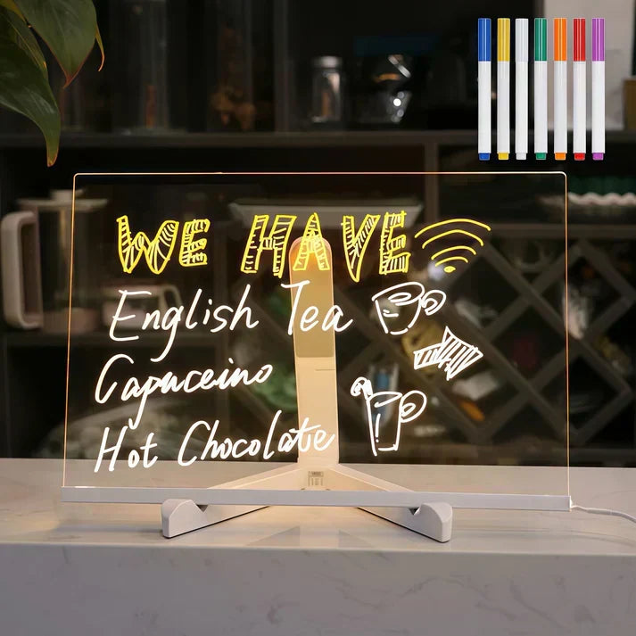 Skanto | IllumiWrite LED Drawing Board – Reusable Light Board for Creative Minds