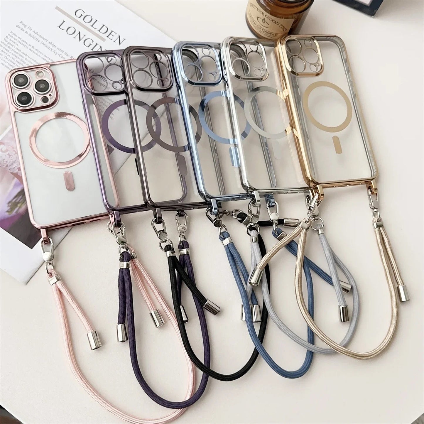 Skanto | iPhone Best MagSafe Crossbody Case - "Saint"