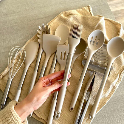BowLift | Lyon Silicone Kitchen Utensils Set