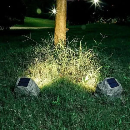 BowLift | Solar Rock Light – LED Garden Stone Lamp