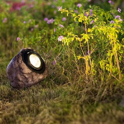 BowLift | Solar Rock Light – LED Garden Stone Lamp