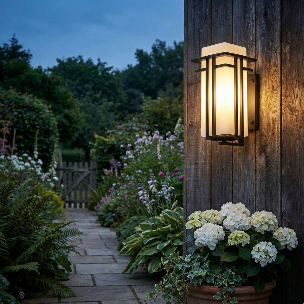 Velaro IP65 Industrial Glass Wall Lamp