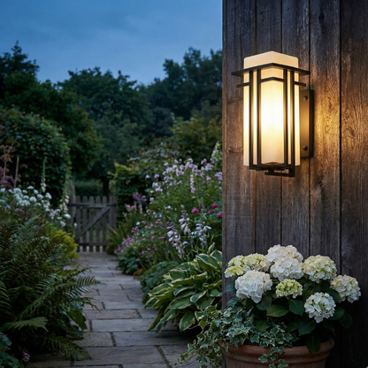 Velaro IP65 Industrial Glass Wall Lamp