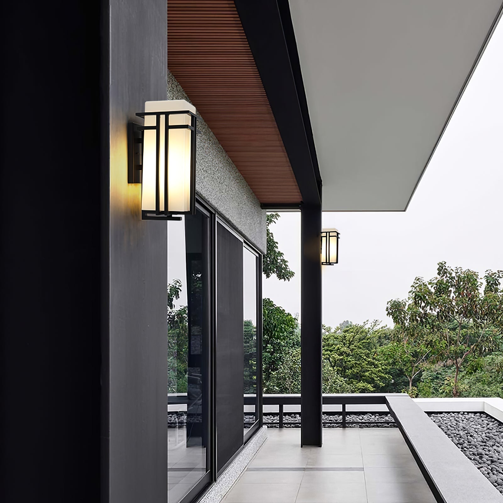 Velaro IP65 Industrial Glass Wall Lamp