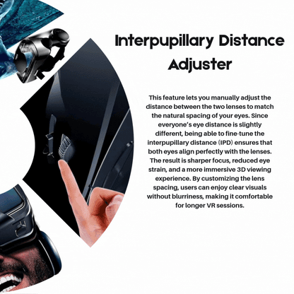 BowLift | VISIAX – 3D VR glasses with headphones & controller