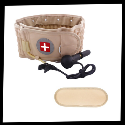 Inflatable Decompressed Belt for Lower Back Support