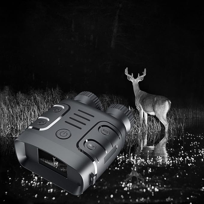 Skanto | Infrared Night Vision Binoculars Camera - HD 4x Zoom Night Vision Goggles for Total Darkness
