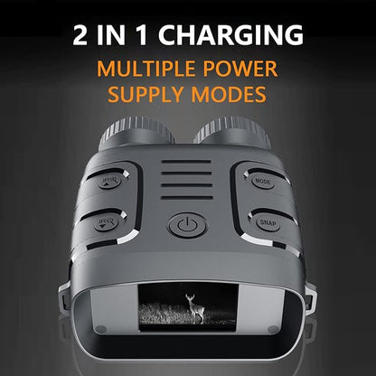 Skanto | Infrared Night Vision Binoculars Camera - HD 4x Zoom Night Vision Goggles for Total Darkness