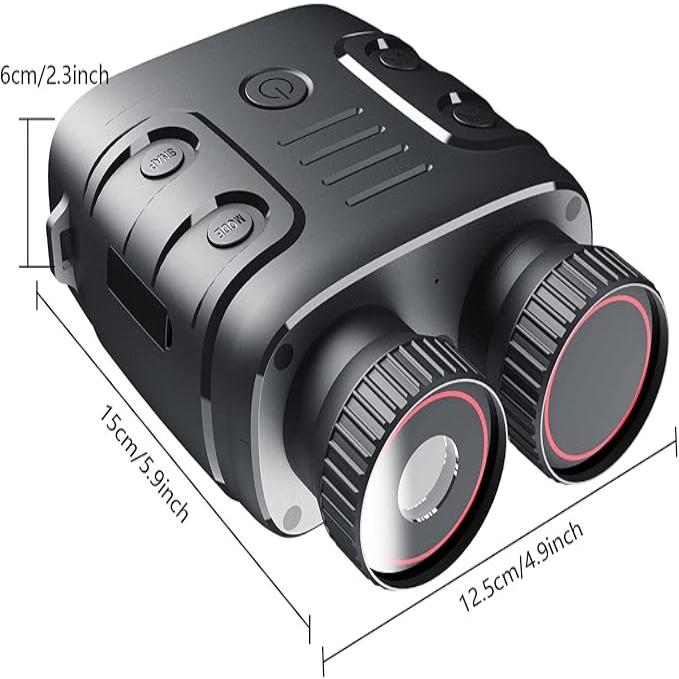 Skanto | Infrared Night Vision Binoculars Camera - HD 4x Zoom Night Vision Goggles for Total Darkness