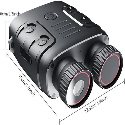 Skanto | Infrared Night Vision Binoculars Camera - HD 4x Zoom Night Vision Goggles for Total Darkness