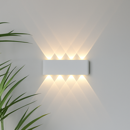 Skanto | Modern Indoor Outdoor Wall Light – Minimalist LED Fixture