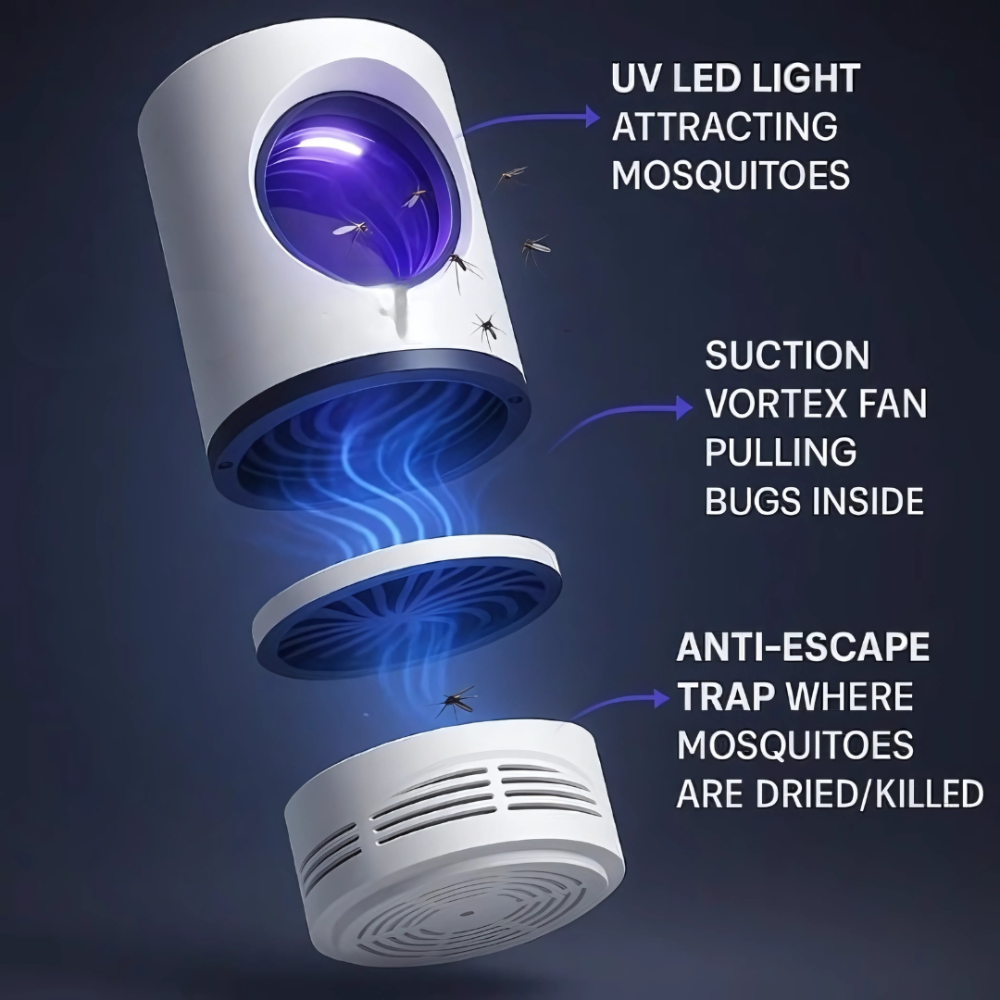 Skanto | Electric Insect Killer Lamp UV Light Mosquito Trap Indoor Outdoor