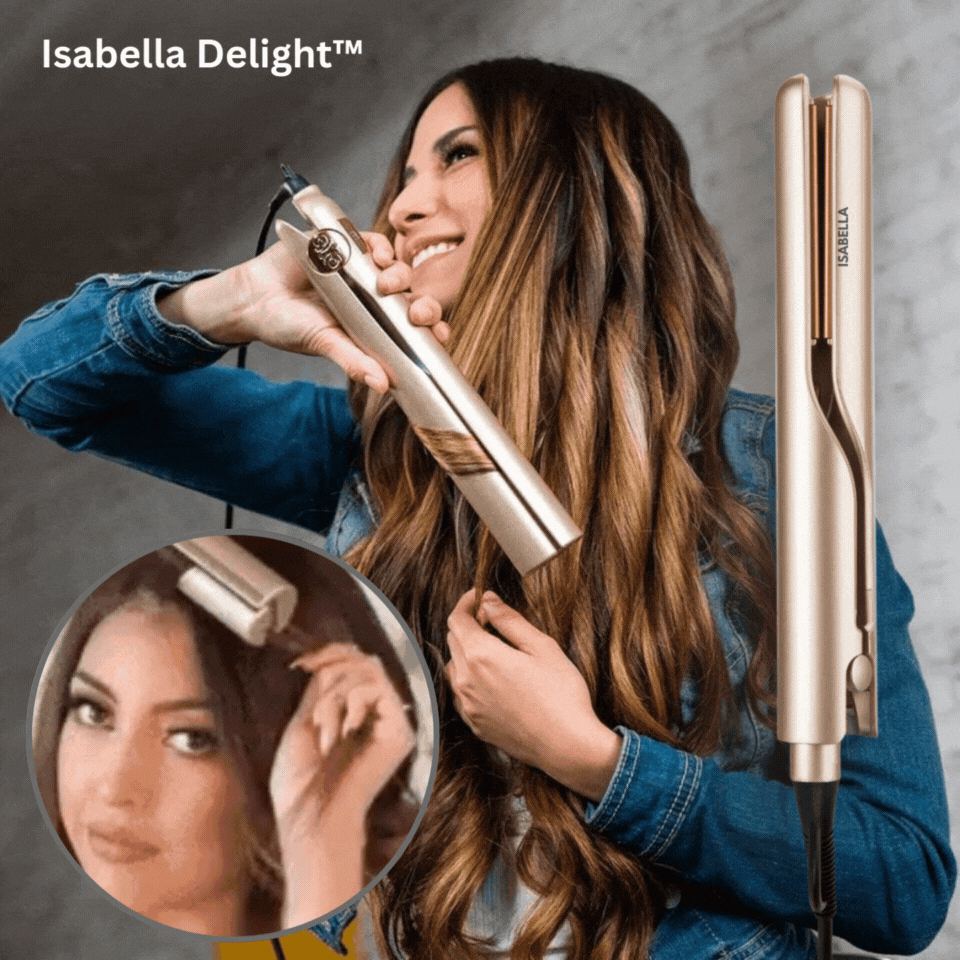 BowLift | Isabella Delight - The premium 2 in 1 curling iron