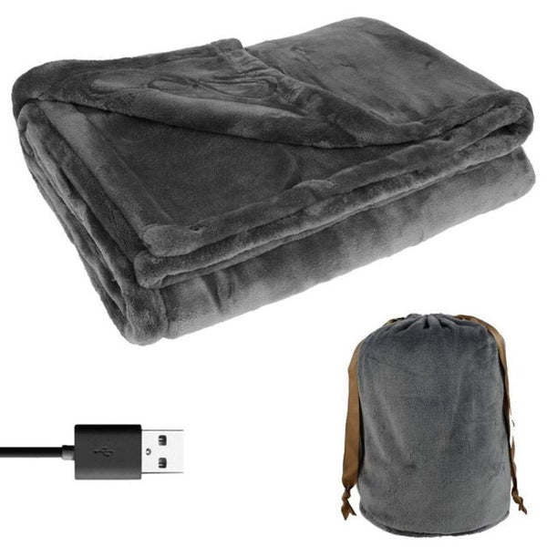 Skanto | Wireless Electric Heated Fleece – Portable USB Heating Blanket
