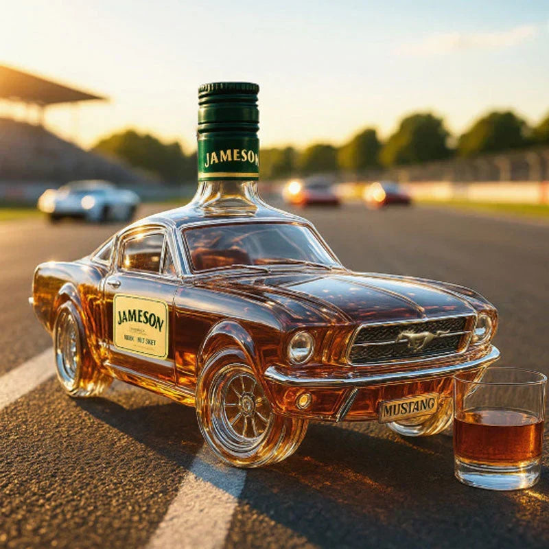 Skanto | OutlawFlask | Limited Edition Bronco Whiskey Bottle