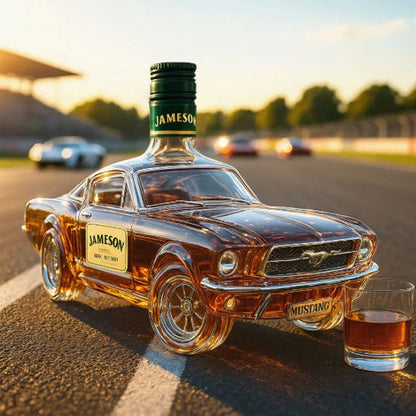 Skanto | OutlawFlask | Limited Edition Bronco Whiskey Bottle
