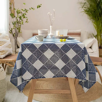 Skanto | Japanese Style Linen Tablecloth