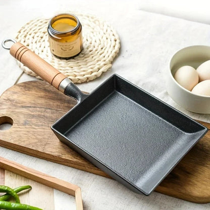 Japanese Cast Iron Egg Pan for Tamagoyaki | Brehn
