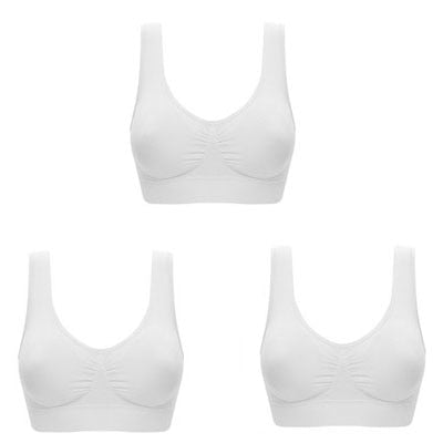 Skanto | Verdi Pack 3-Pack Seamless Push Up Bra Wireless Lingerie