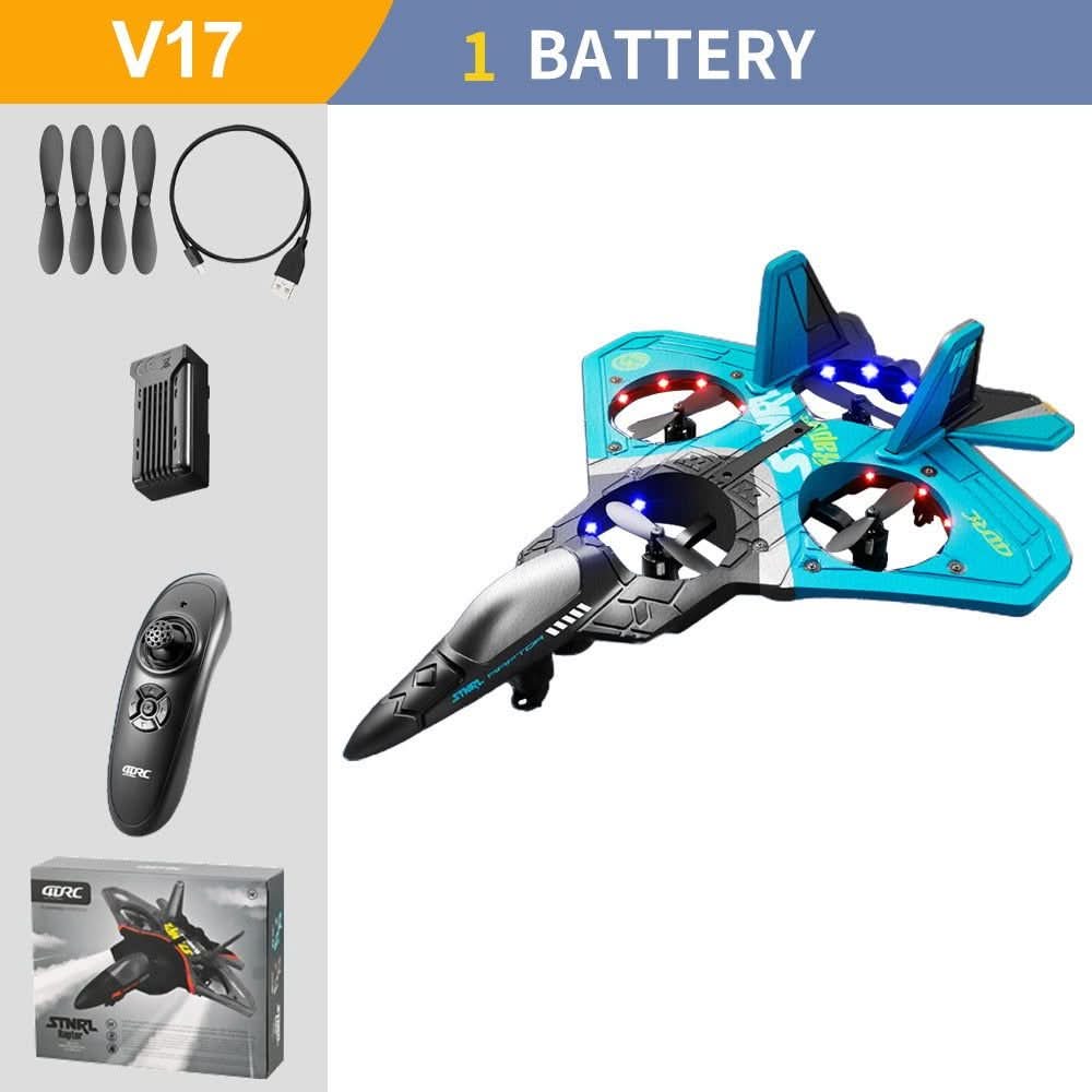 BowLift | RC Airplane with 360° Stunt Features for Beginners & Professionals